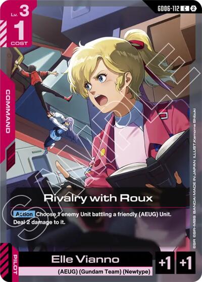 Rivalry with Roux - Stardust Trails Gundam spoiler