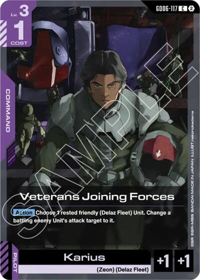Veterans Joining Forces - Stardust Trails Gundam spoiler