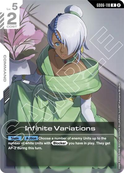 Infinite Variations - Stardust Trails Gundam spoiler