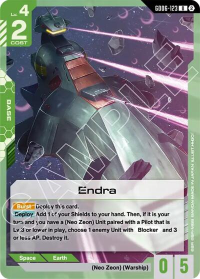 Endra - Stardust Trails Gundam spoiler